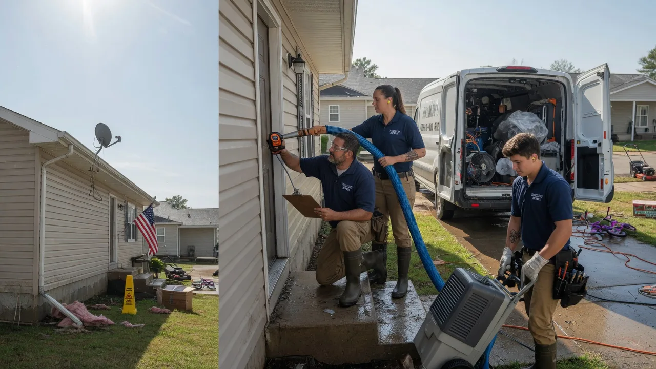 Ceiling Water Damage Restoration in East Carondelet, IL near me