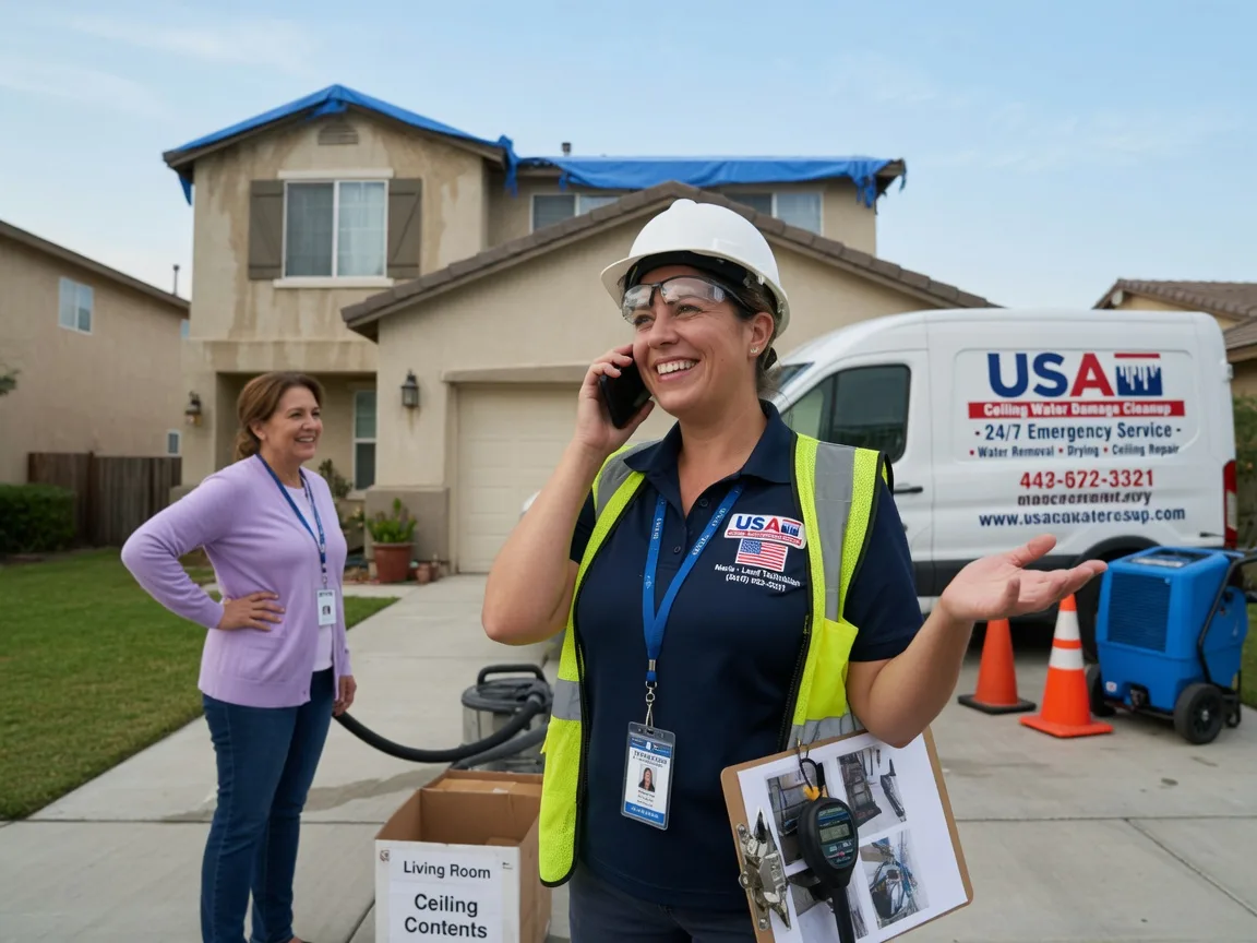 Ceiling Water Damage Restoration East Carondelet, IL FAQs