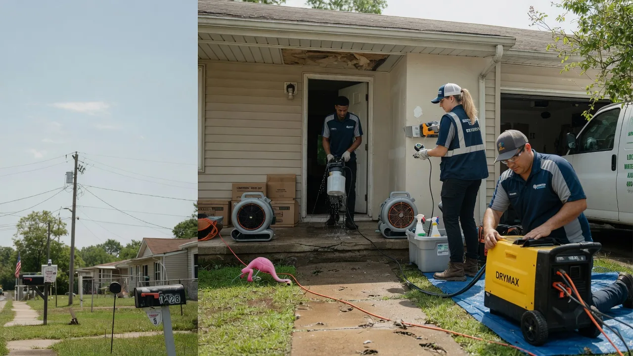Storm Damage Water Removal in East Carondelet, IL near me